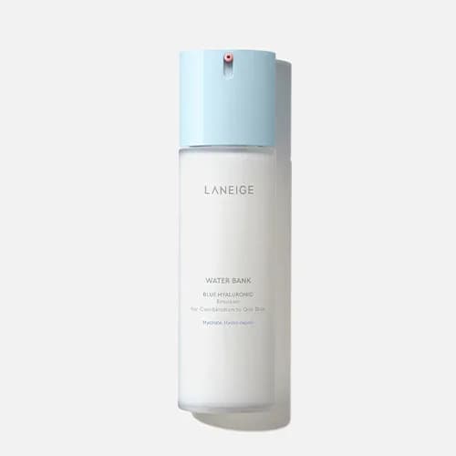Water Bank Blue Hyaluronic Emulsion untuk kulit kombinasi cenderung berminyak